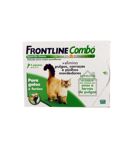 FRONTLINE COMBO GATO (3 PIPETAS)